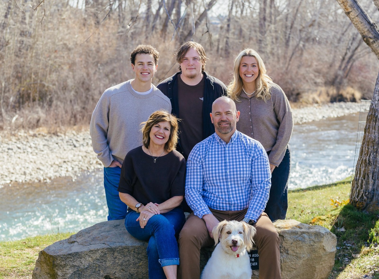 Lori Hickman and her family